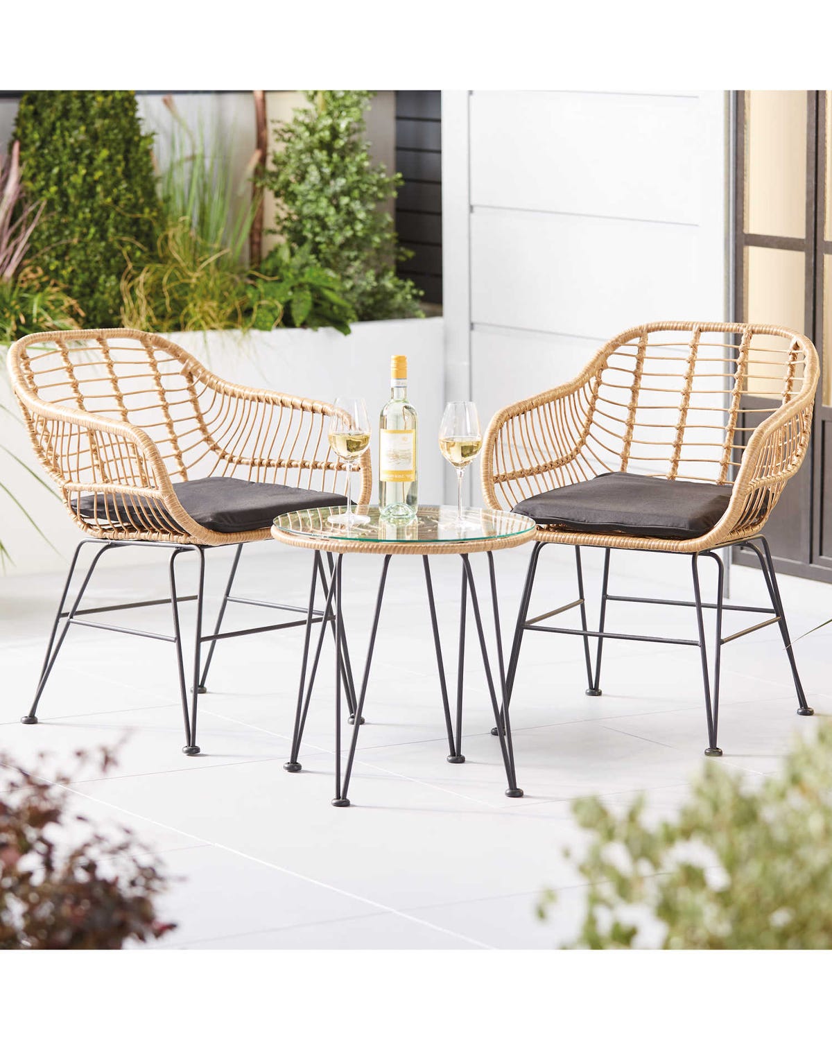 Gardenline Wicker Patio Dining Table Aldi Patio Furniture