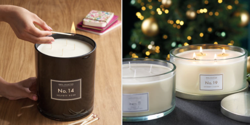 Aldi’s festive candles are back in stock