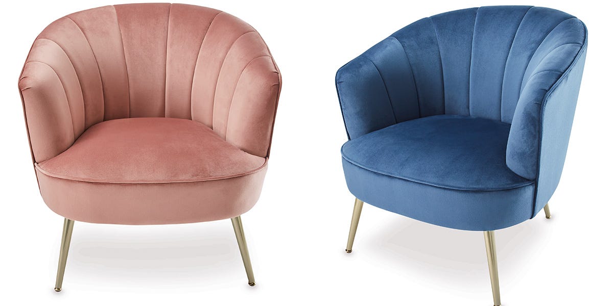 Aldi is selling popular velvet shell accent chair for £109.99