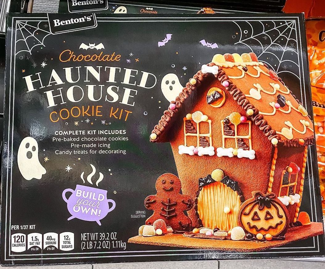 Aldi Is Now Selling Chocolate Cookie Haunted House Kits