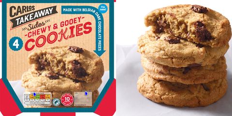 aldi’s cookies that you warm up in the oven are too gooey for words