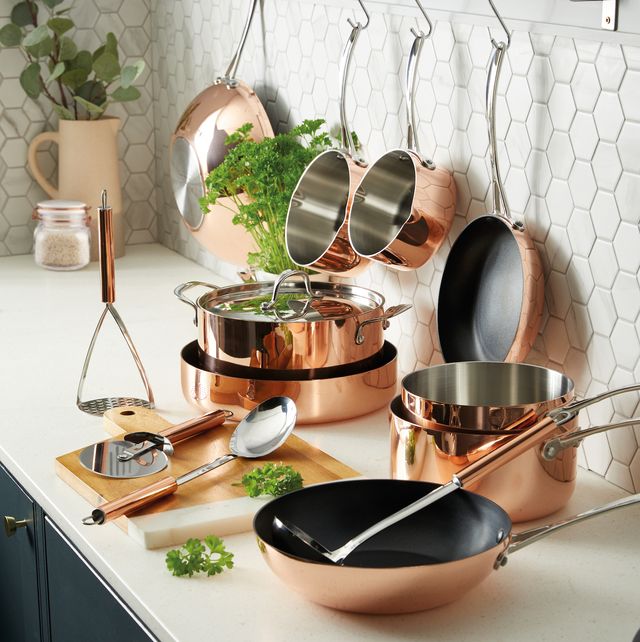 aldi's copper kitchen cookware range is here   aldi special buys