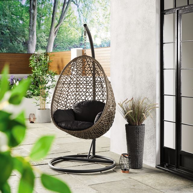 Garden Egg Swing Chair B&Q - B Q Launches Rattan Effect Egg Chair
