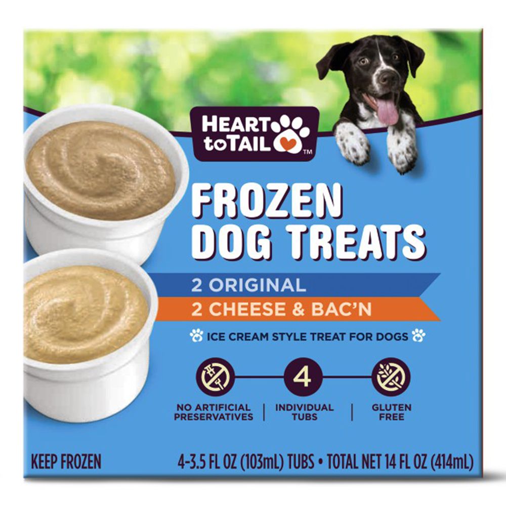 heart to tail frozen dog treats