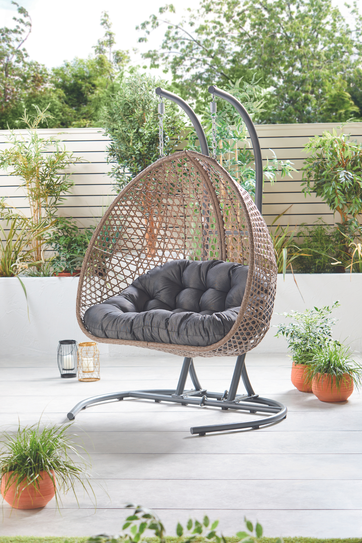 patio swing aldi