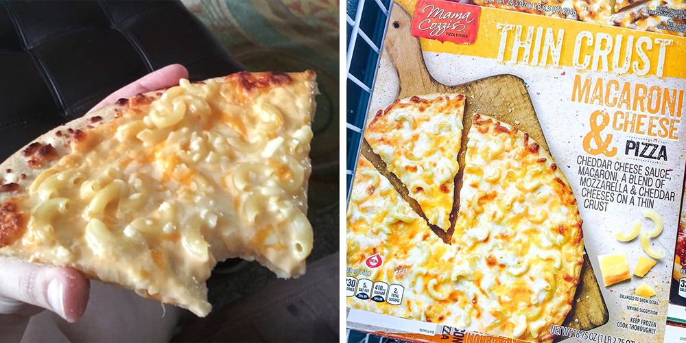 You Can Get A Macaroni Cheese Pizza At Aldi For Only 6
