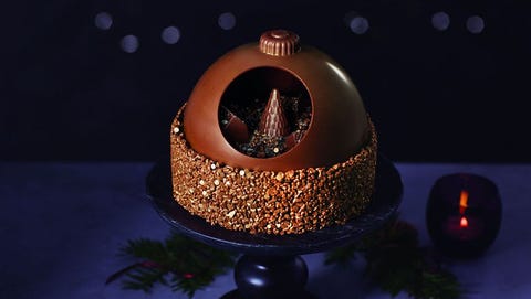 Aldi's Chocolate Bauble Christmas Dessert Looks Incredible