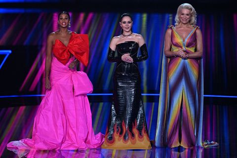 Alesha Dixon, Julia Sanina, Hannah Waddingham, Eurovision 2023, Eurovision-Halbfinale 2023