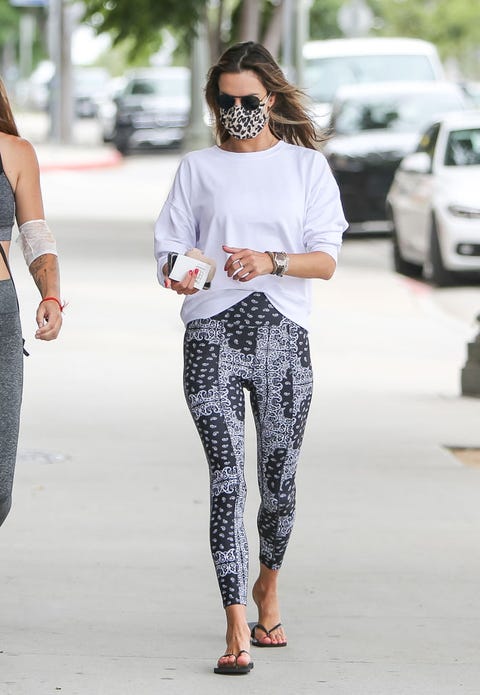 Celebrities Wearing Face Masks During The Coronavirus Pandemic