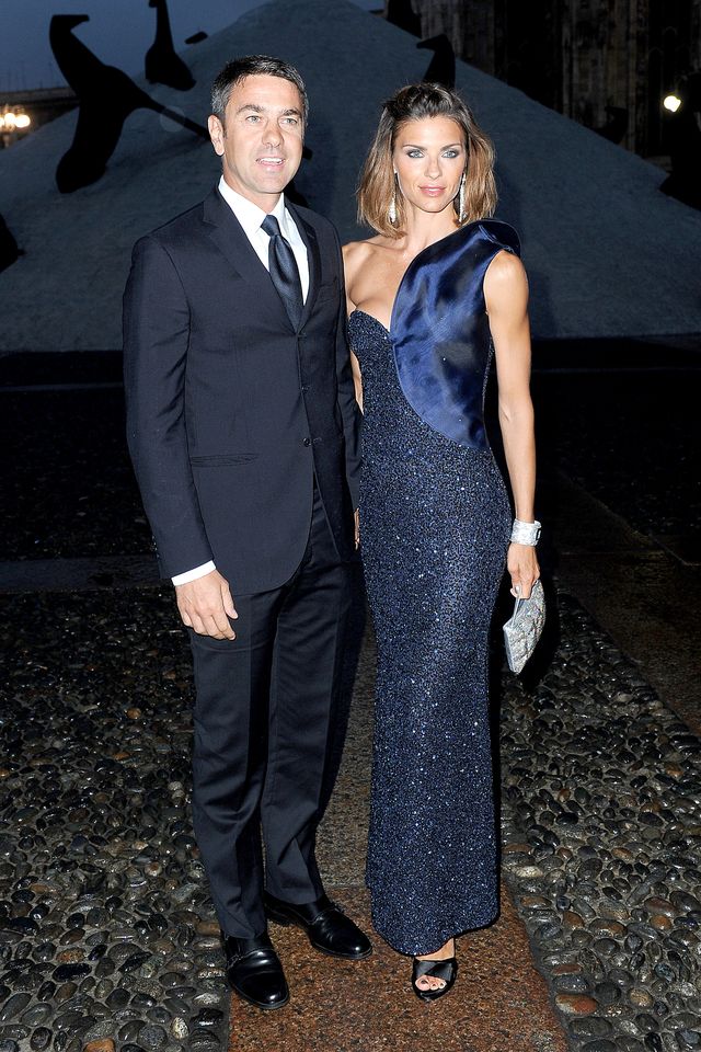 alessandro costacurta and martina colombari attend the swarovski fashionation  at palazzo reale on june 7, 2011 in milan, italy photo by jacopo raulewireimage
