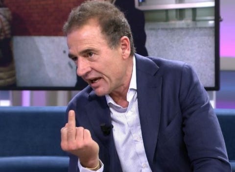 alessandro lequio peineta programa ana rosa quintana