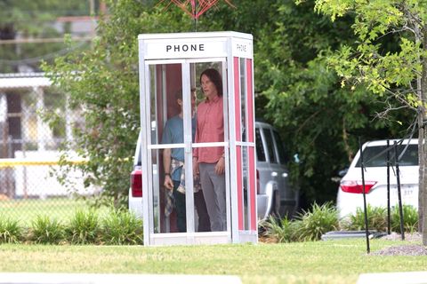 bill and ted phone booth scene