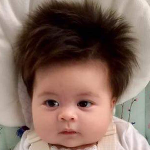 The Latest Baby to Break the Internet Has the Most Incredible Head of Hair