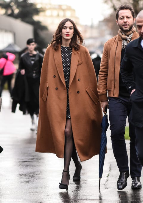 Alexa Chung con medias de cristal alexa chung con medias de cristal