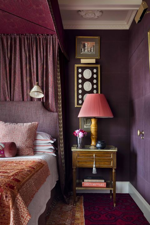 10 stylish purple bedrooms - ideas for bedroom decor in purple