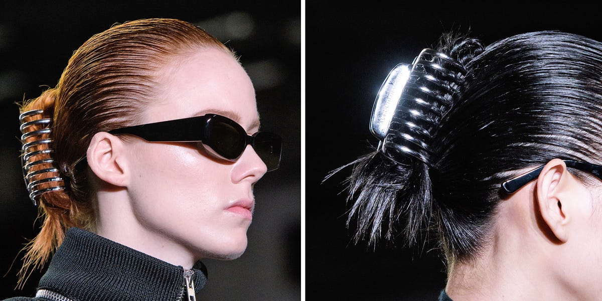 Alexander Wang Brought Old Claw Clips Back in Style at 