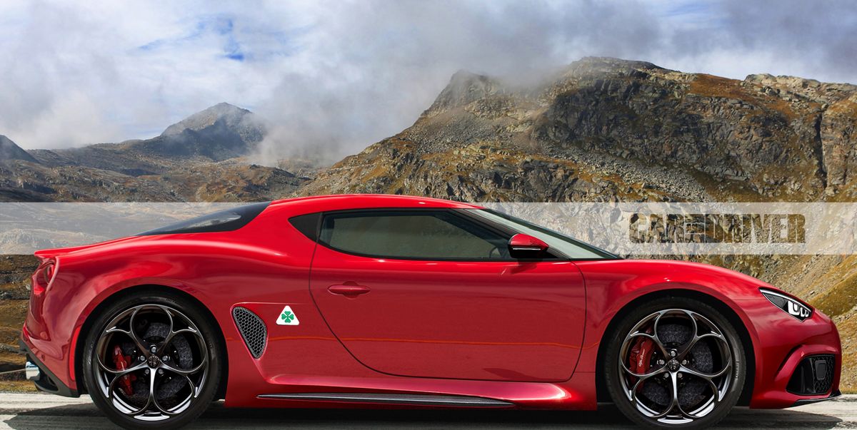 2022 Alfa Romeo 8C Coupe Rendered What We Know