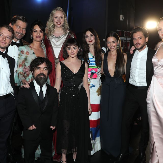Game Of Thrones Cast Reunion Emilia Clarke Jason Momoa And Kit
