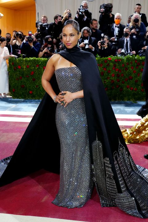 new york, new york   may 02 alicia keys attends the 2022 met gala celebrating in america an anthology of fashion at the metropolitan museum of art on may 02, 2022 in new york city photo by jeff kravitzfilmmagic