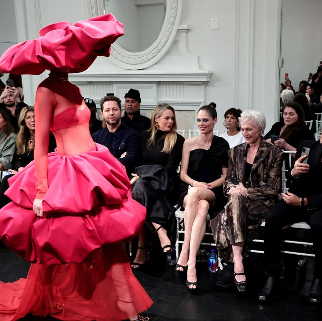 christian siriano spring summer 2023 nyfw show front row atmosphere