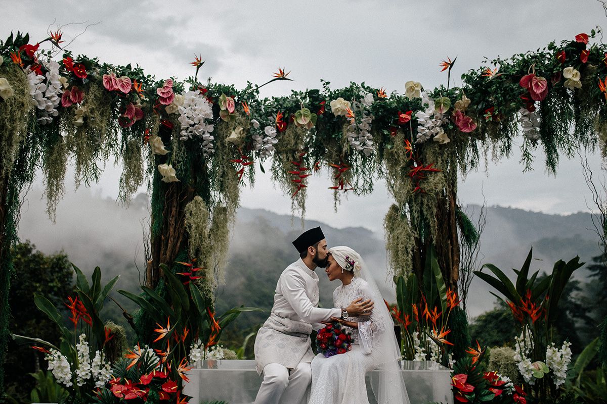 malaysian bride dress