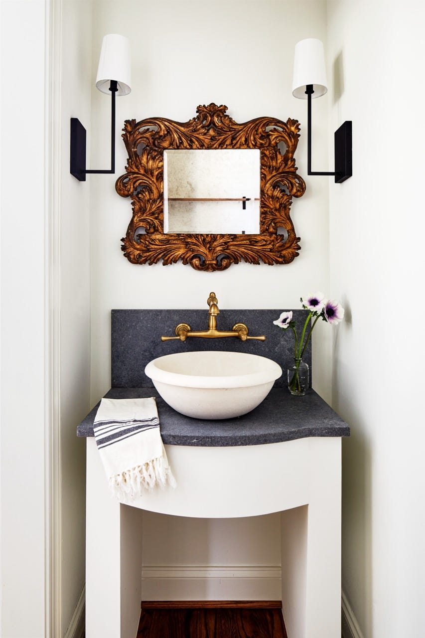 20 Design Tricks to Instantly Boost a Boring Powder Room