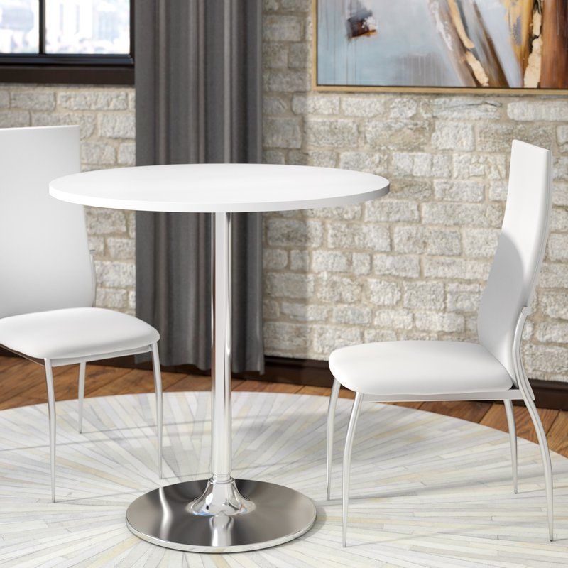 small contemporary dining table and chairs