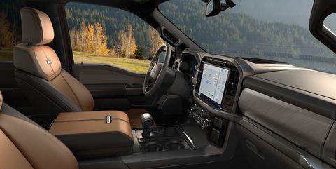 2021 Ford F150 Interior Back Seat