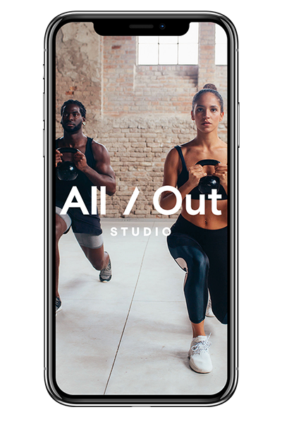 best workout apps — all out studio