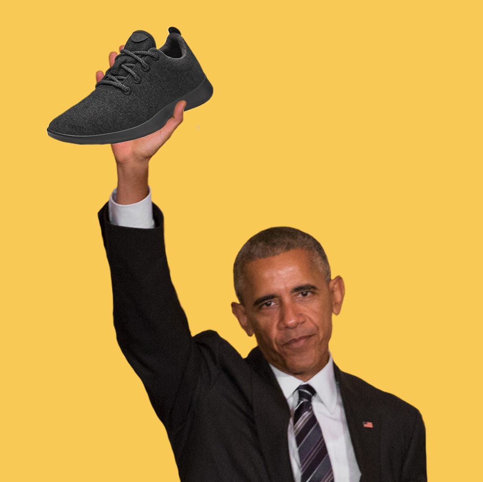 Barack Obama Allbirds Sneaker - Obama Outfit Duke North Carolina Basketball