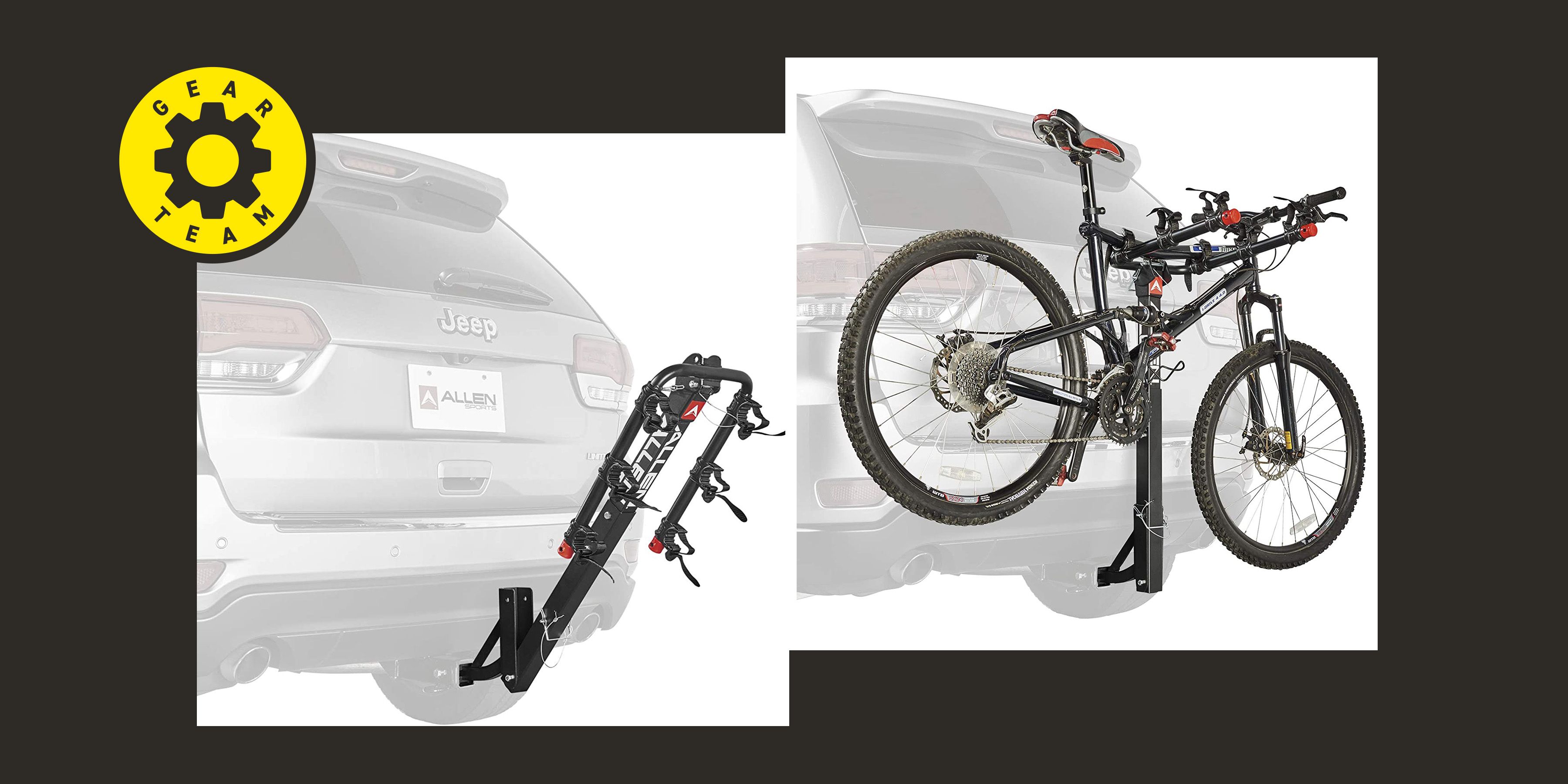and 2 in Allen Sports 2-Bike Hitch Racks for 1 1/4 in Hitch 