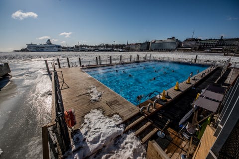 Allas Sea Pool in Finland