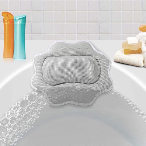 almohada de espuma antideslizante para la bañera