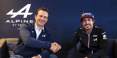 alonso y alpine renuevan para 2022