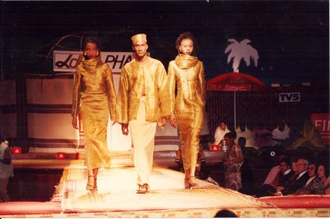African fashion show