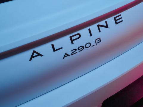 Alpine a290b teaser