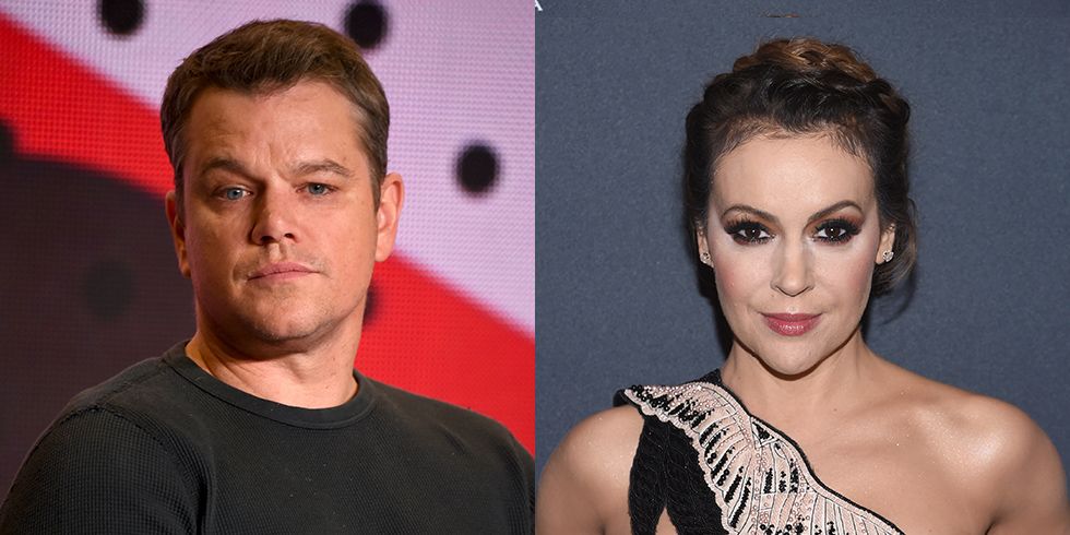 Alyssa Milano Just Personally Explained Rape Culture To Matt Damon Alyssa Milano Tweets Matt Damon About Rape Culture