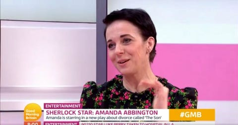 Sherlock S Amanda Abbington Discusses How Previous Split Has Helped