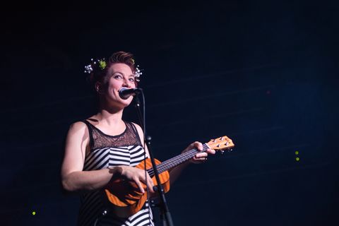 Amanda Palmer Performs At The Liquid Room - Edinburgh