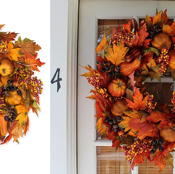 Find the Perfect Front Door Wreath to Welcome Fall