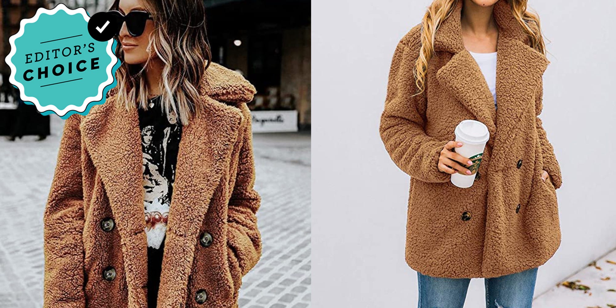 Just in Time for Fall: Amazon's Top-Selling Teddy Jacket Is Back in Stock in Every Color