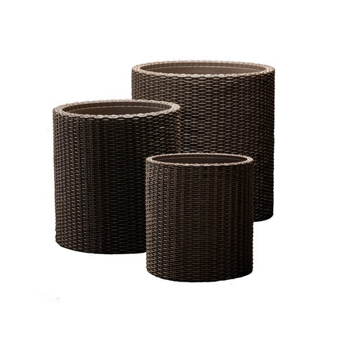 Amazon rattan planter pots 