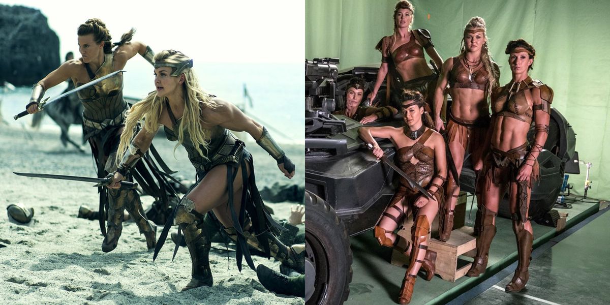 The Amazon Costumes In Wonder Woman Vs Justice League