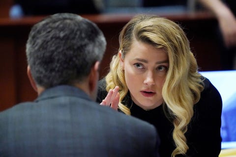 amber heard en el juicio contra johnny depp