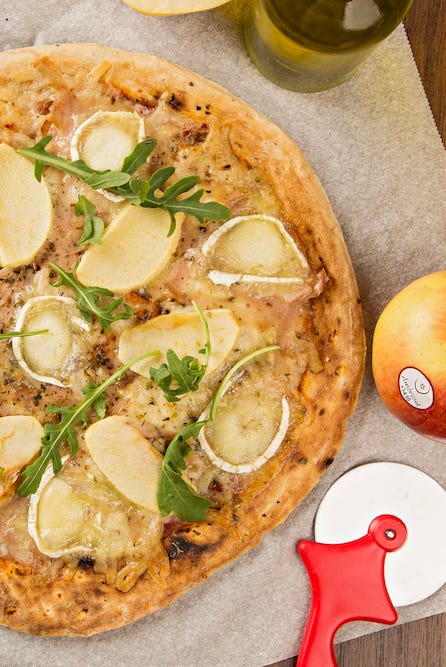 Pizza de manzana pizza de manzana