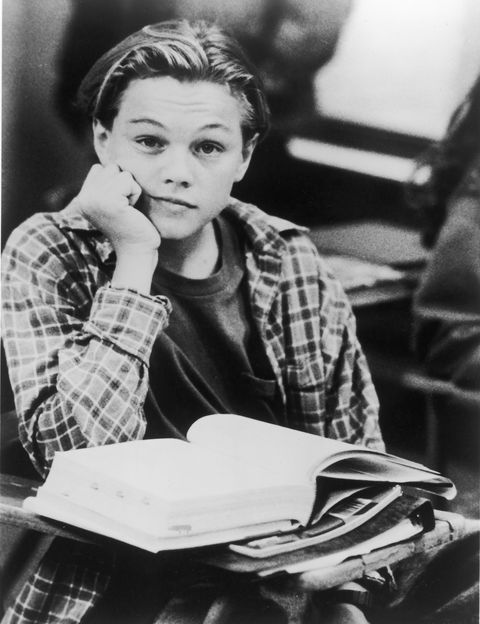 DiCaprio In Classroom From 'Growing Pains,' c. 1991.
