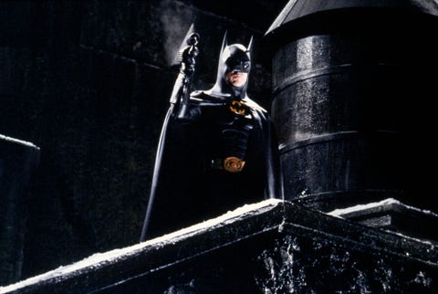 on the set of batman returns