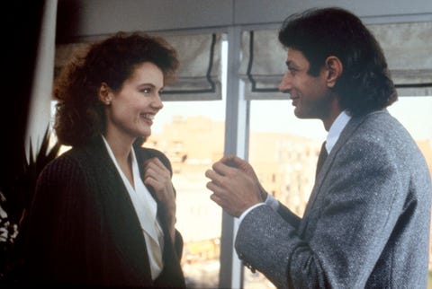 On the set of The Fly on the set of the fly