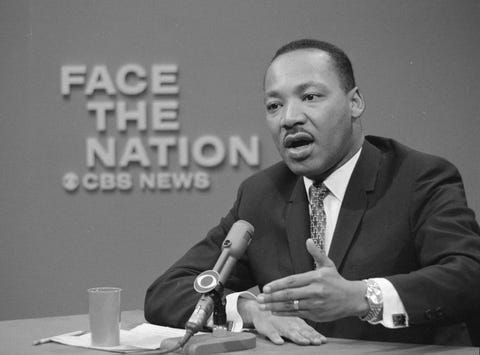 martin luther king jr on 'face the nation'