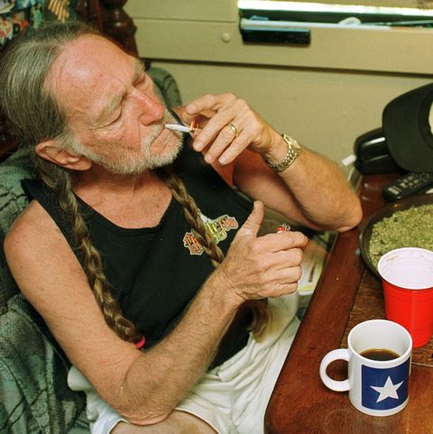 Willie Nelson At Home In Texas